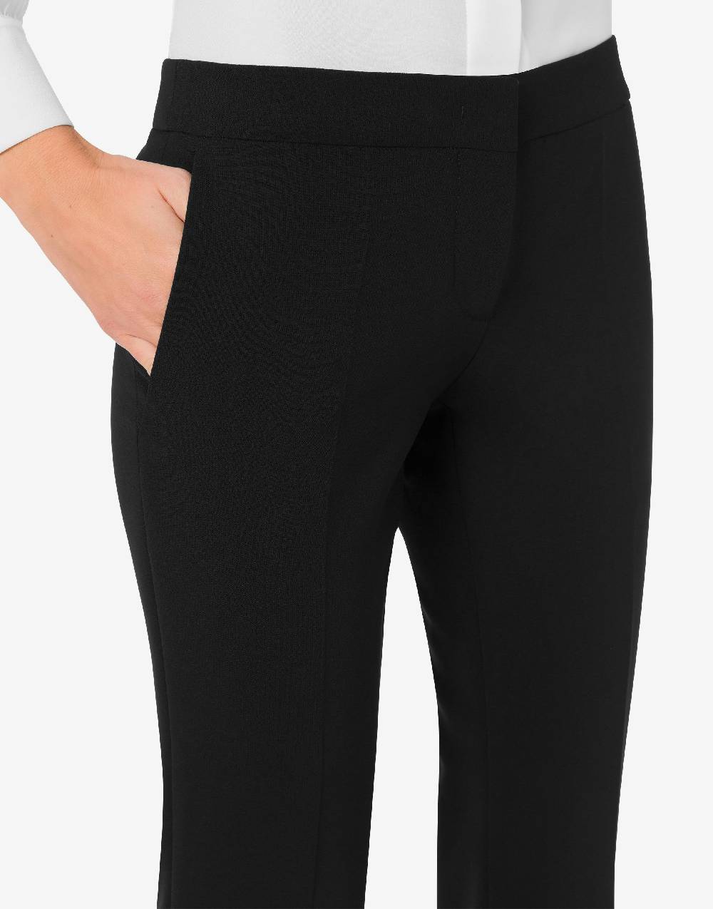 Love Moschino Pantalone flare in crêpe Acquista Ora