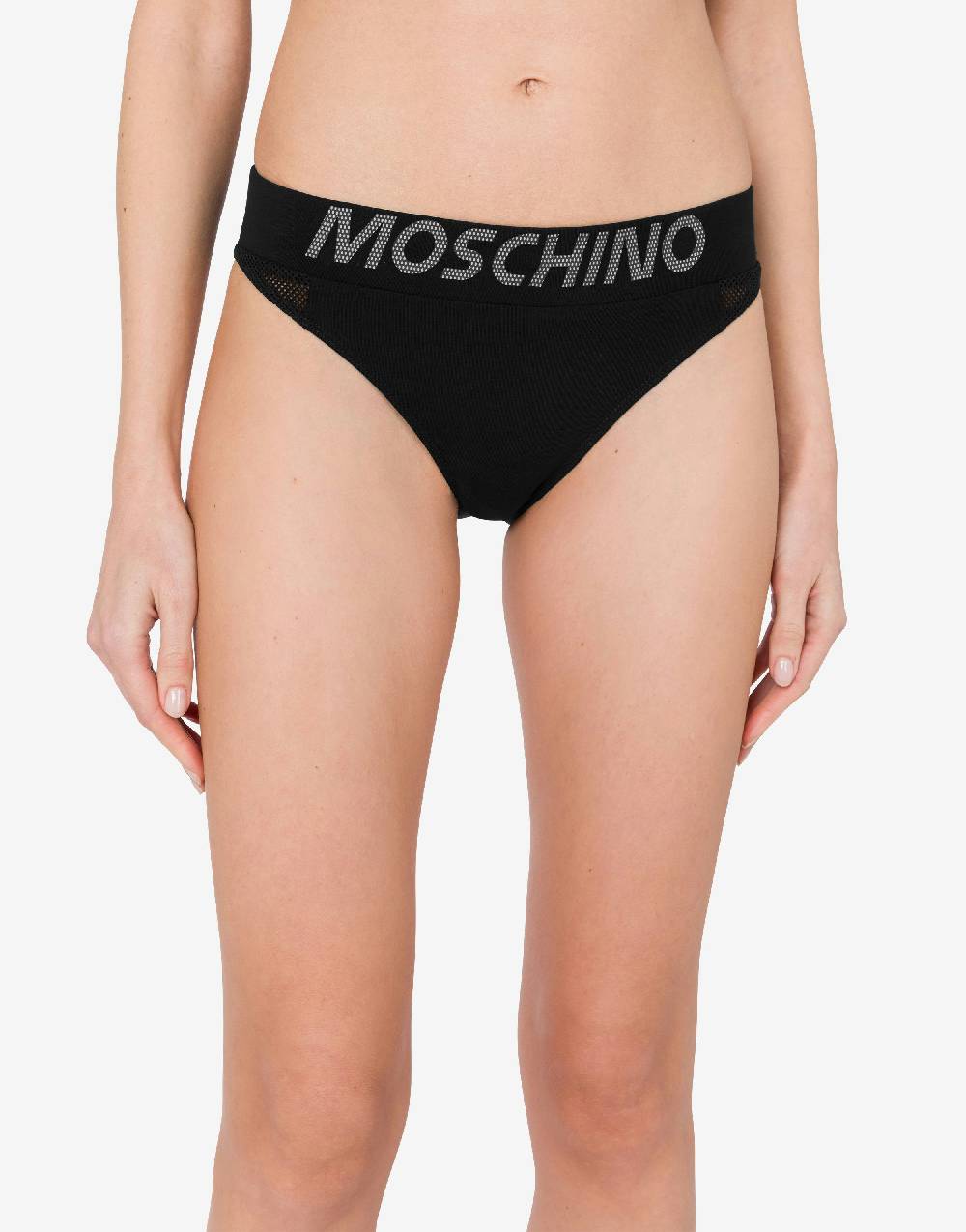 Love Moschino Slip in jersey stretch Mesh Logo I Più Venduti
