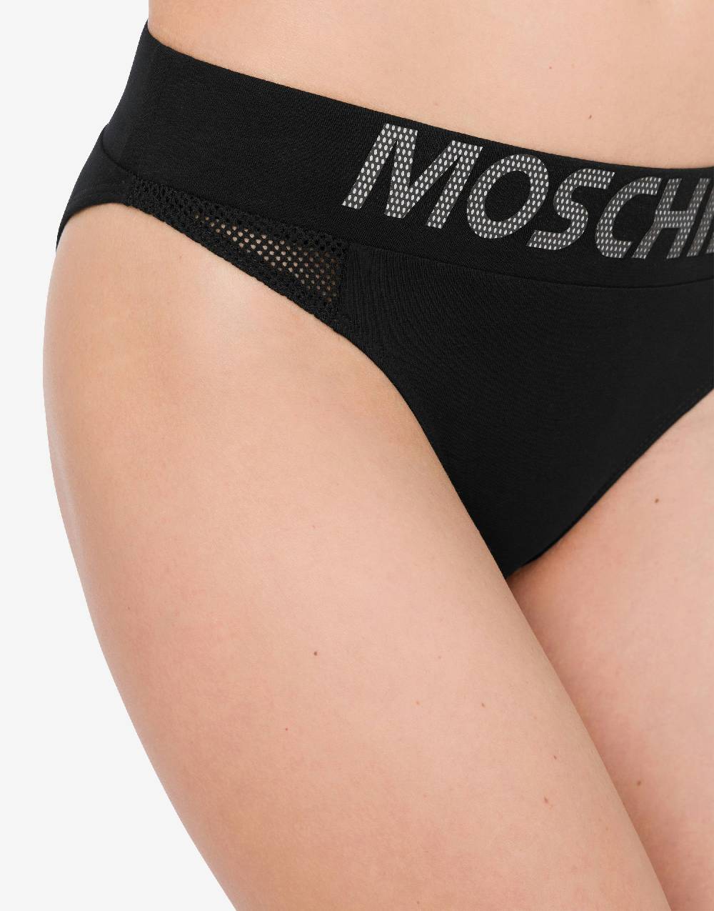 Love Moschino Slip in jersey stretch Mesh Logo I Più Venduti