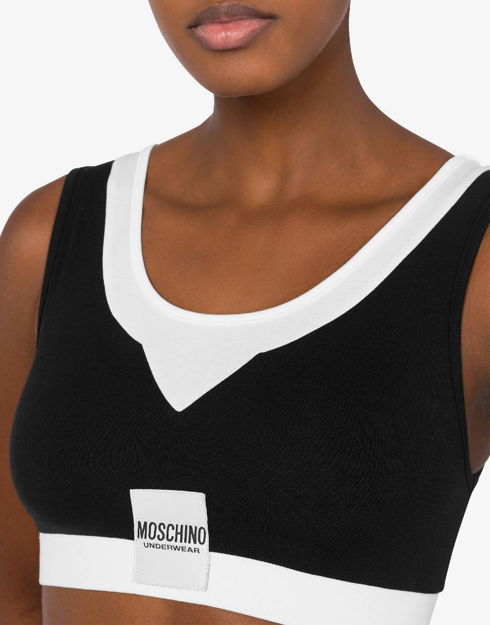 Love Moschino Top underwear in comfort jersey 2025