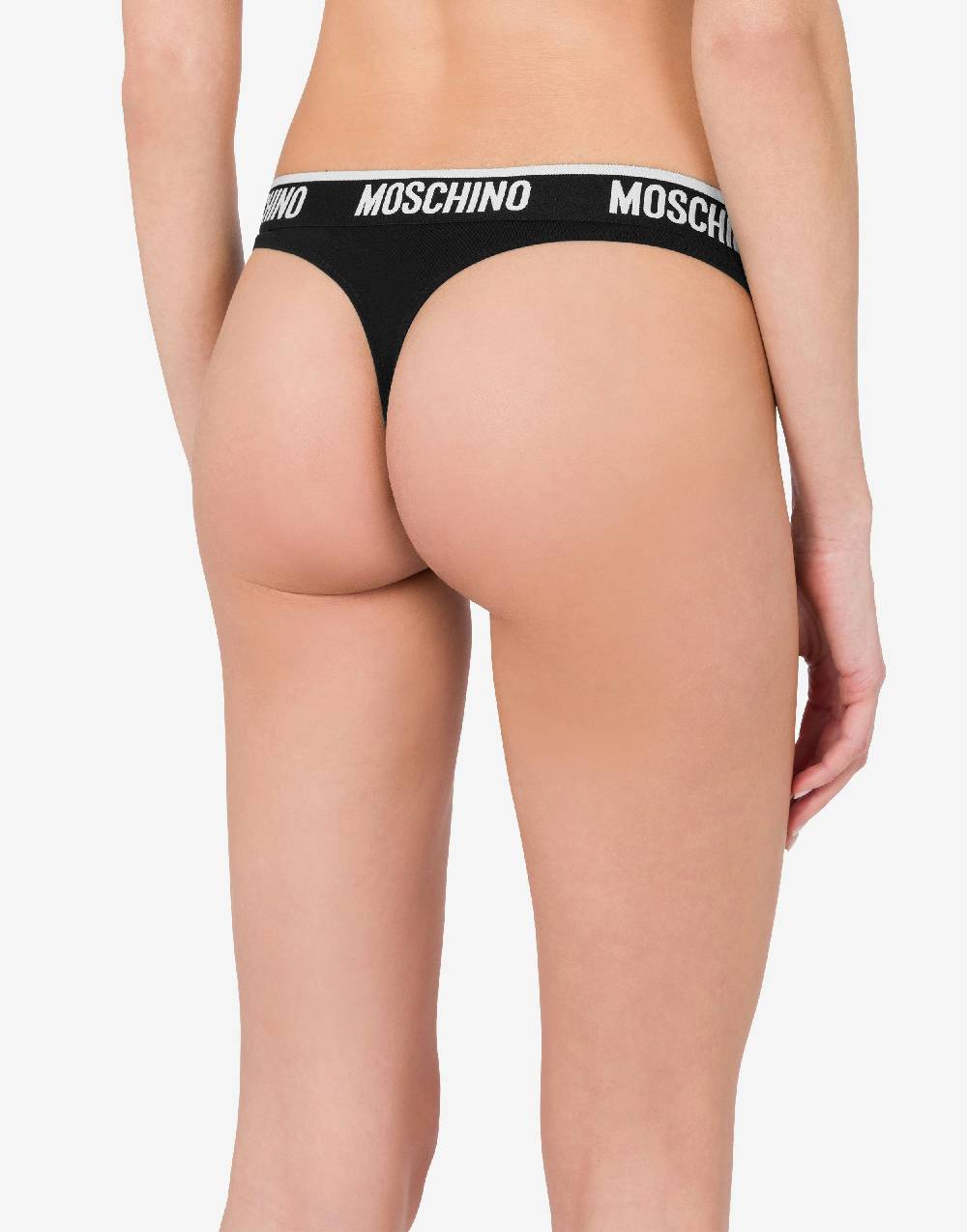 Love Moschino Perizoma in jersey stretch Elastic Logo Band Promozione