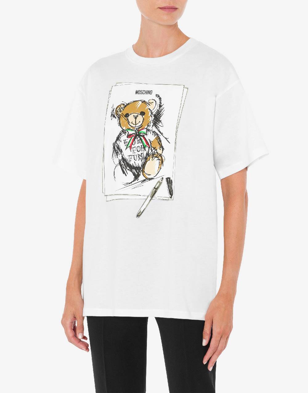 Love Moschino T-shirt oversize Moschino Teddy Bear Negozi Online