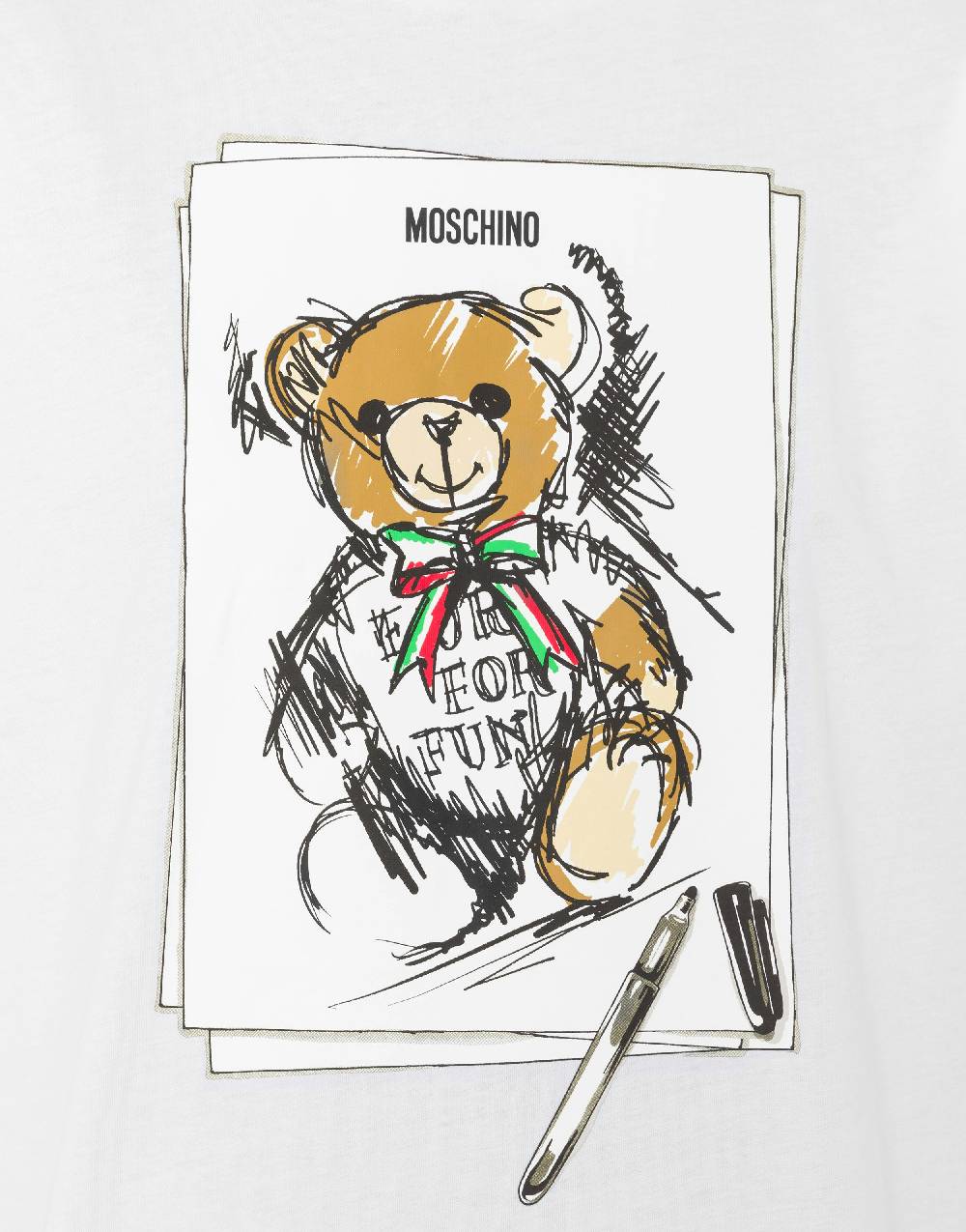 Love Moschino T-shirt oversize Moschino Teddy Bear Negozi Online