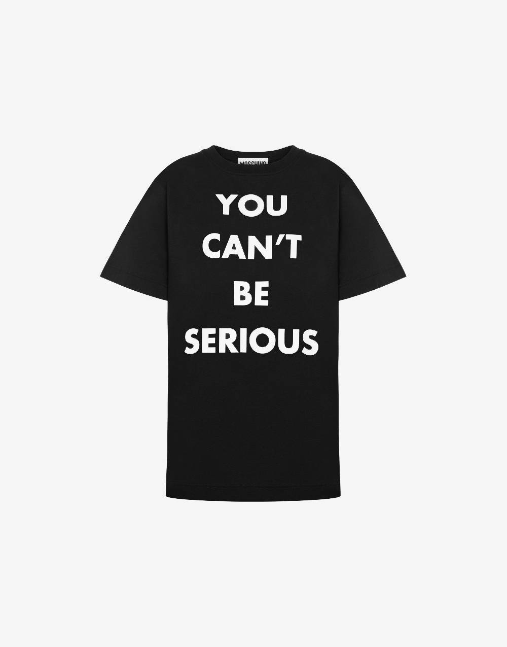 Love Moschino T-shirt in jersey organico You Can't Be Serious