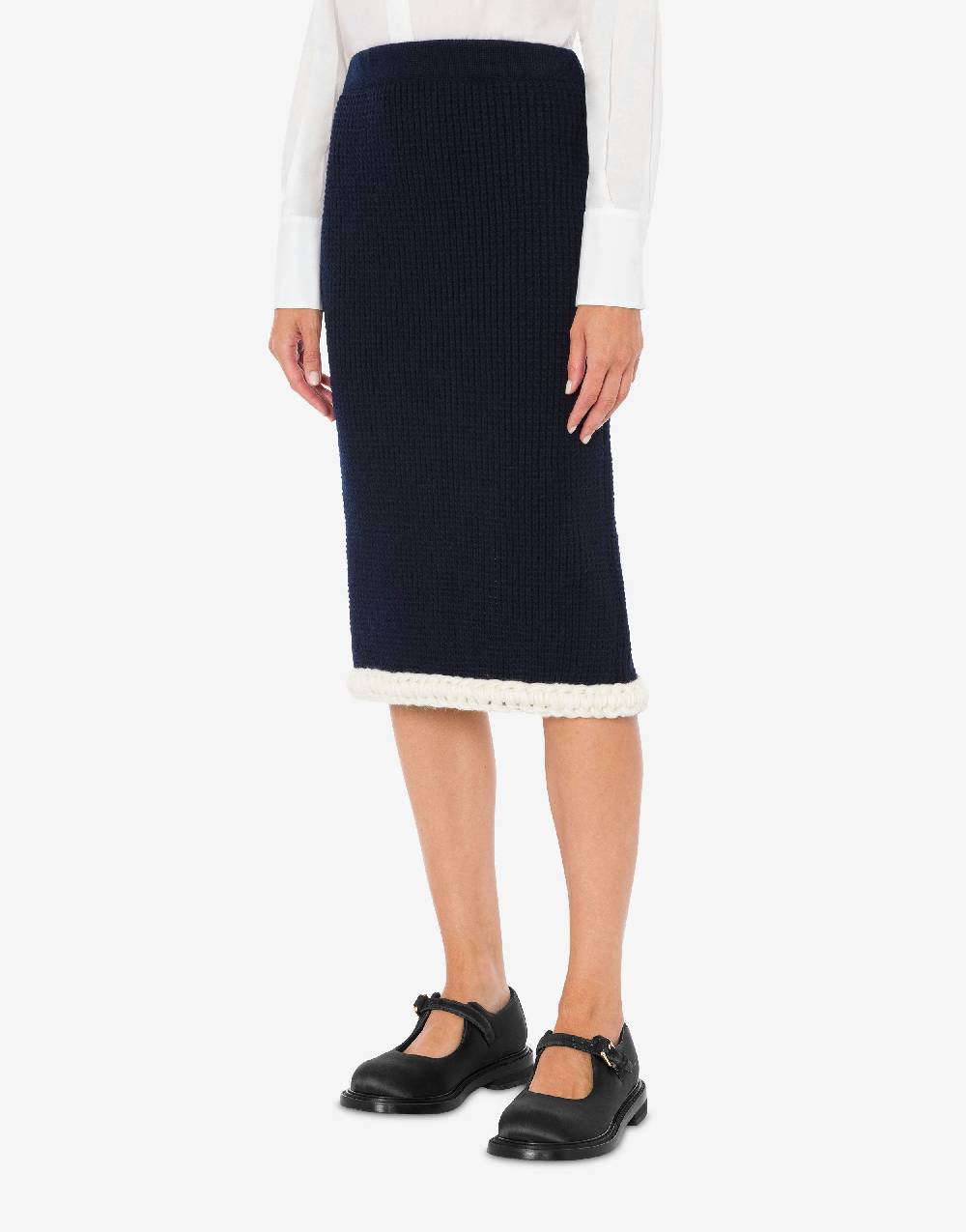 Love Moschino Gonna in lambswool superfine Shopping Online