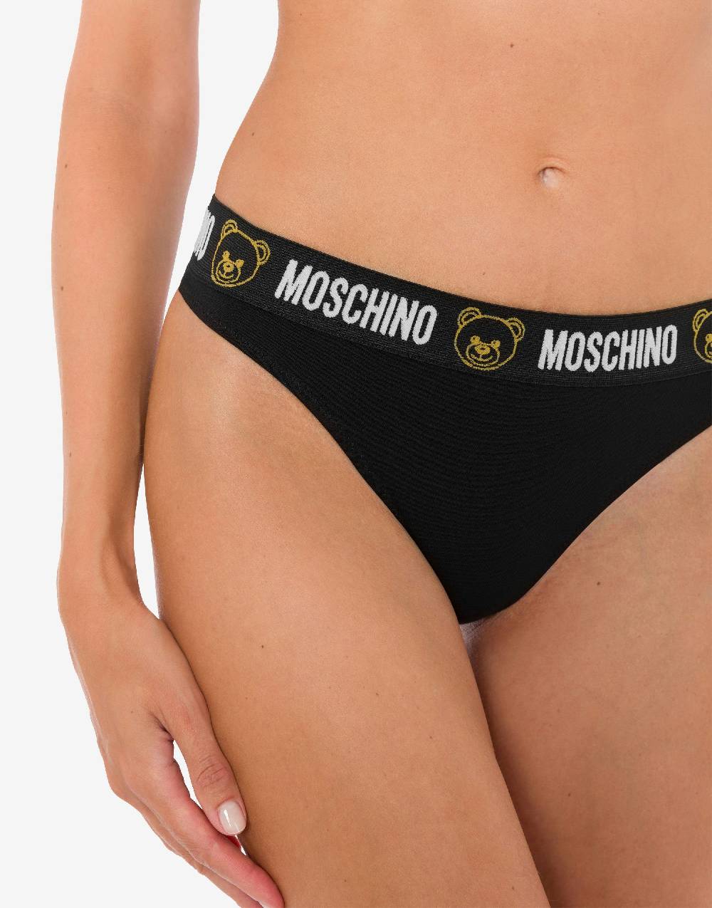Love Moschino Perizoma in jersey stretch Teddy Elastic Band Convenienza