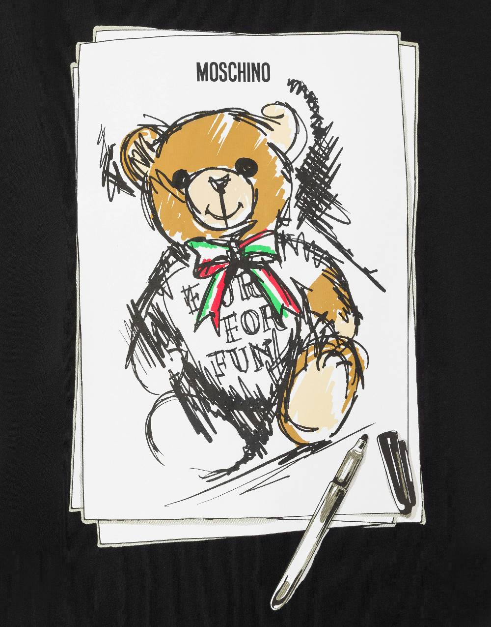 Love Moschino T-shirt oversize Moschino Teddy Bear Novità