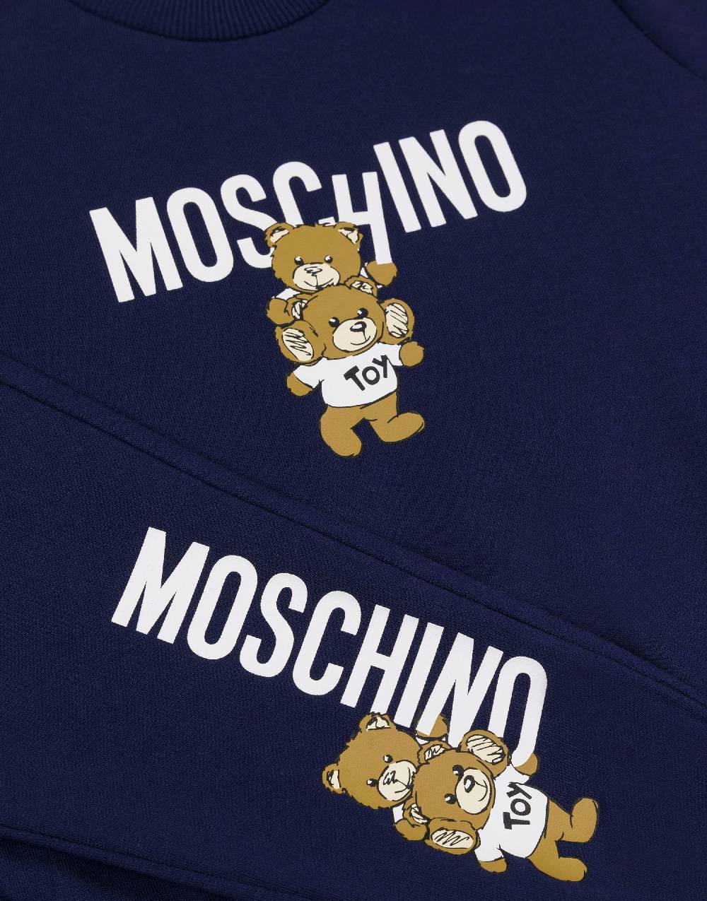 Love Moschino Completo tuta in felpa Teddy Logo Offerte