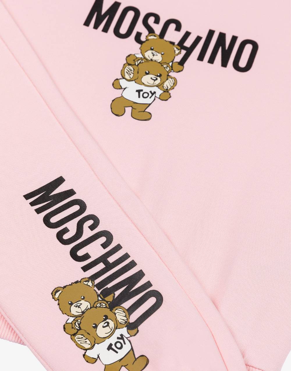 Love Moschino Completo tuta in felpa Teddy Logo Qualità