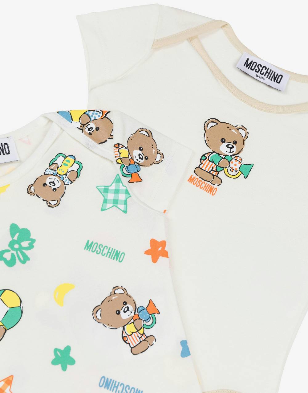Love Moschino Set body in jersey Baby Teddy Bear Vendita