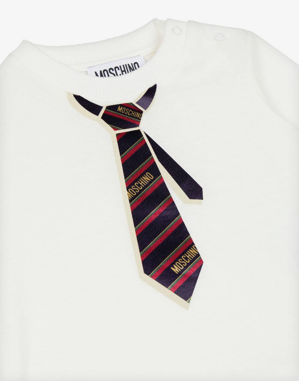 Love Moschino T-shirt in jersey Tie Print Promozione