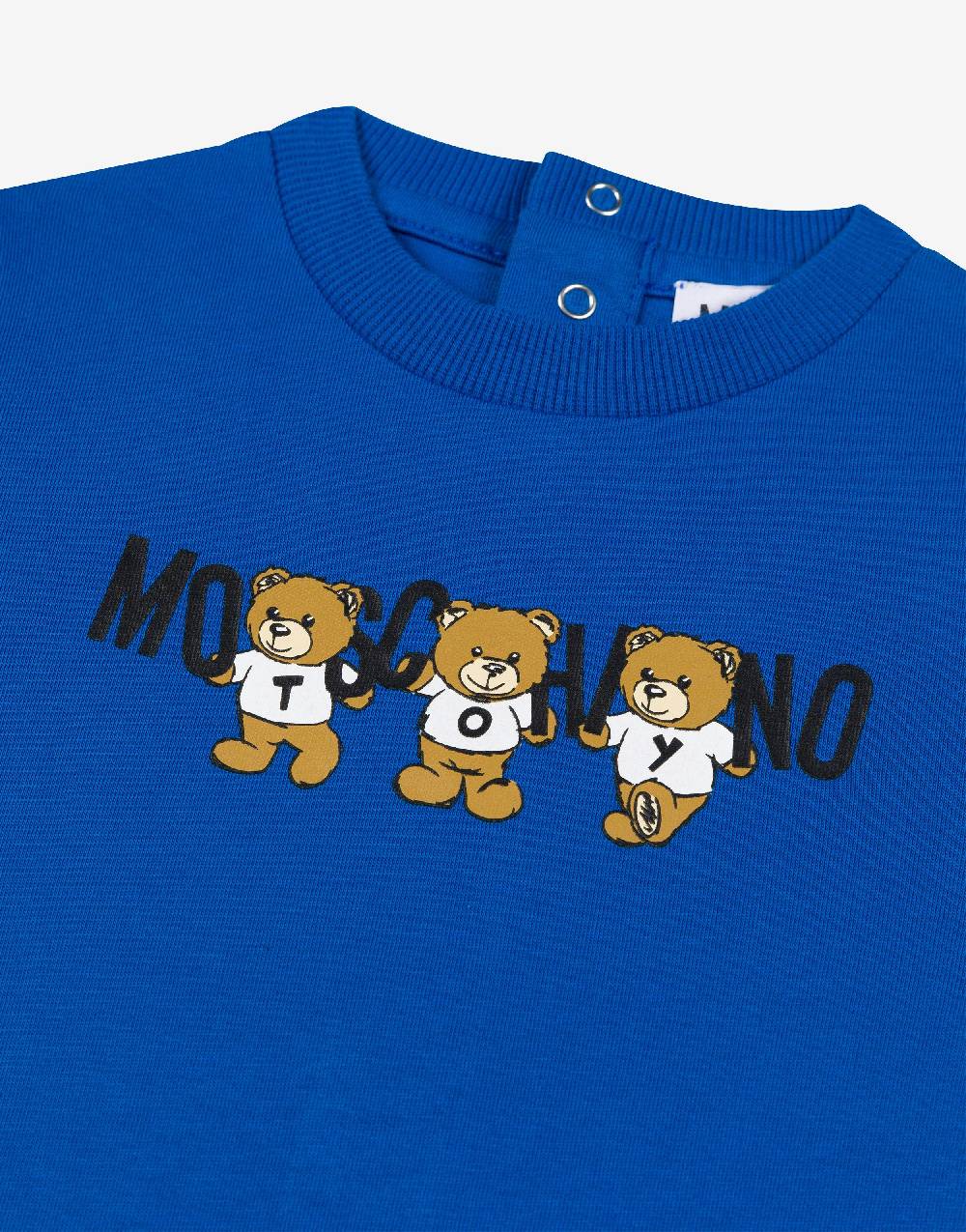 Love Moschino Tutina in felpa Teddy Logo Sottocosto