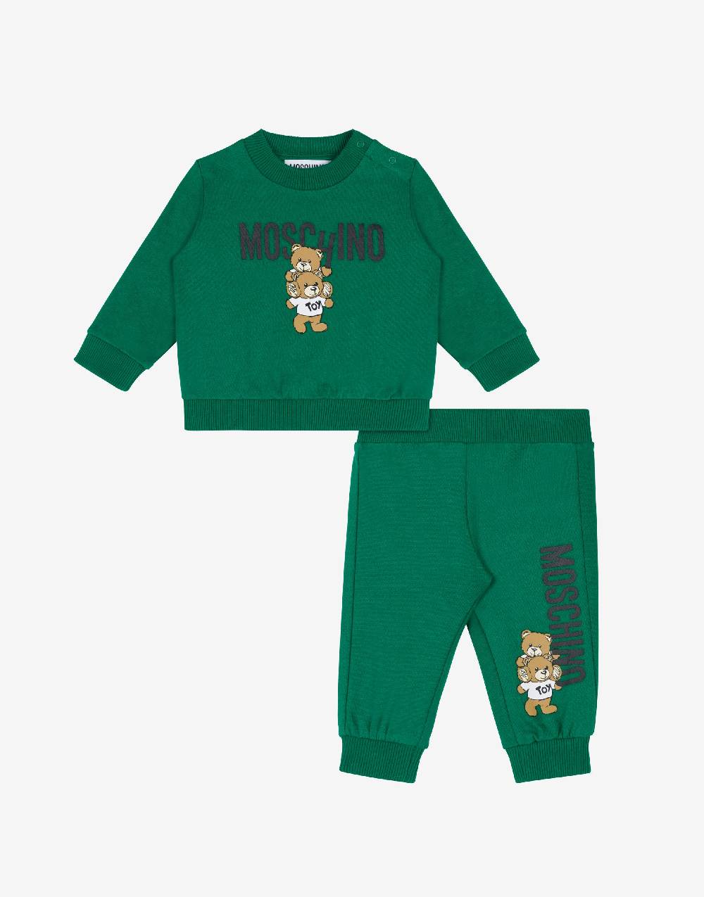 Love Moschino Completo tuta in felpa Teddy Logo