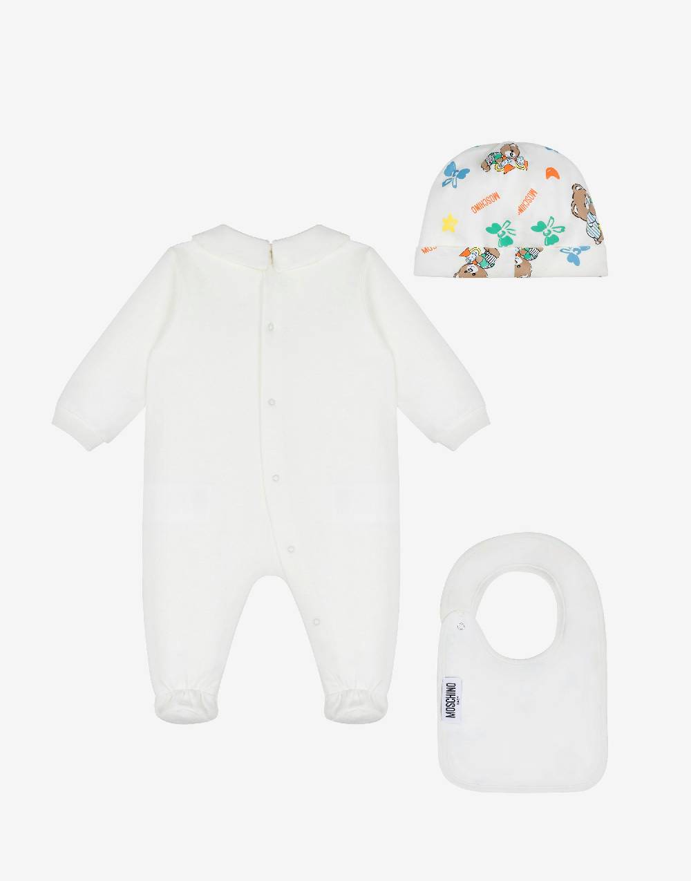 Love Moschino Set tutina, cappello e bavaglino Baby Teddy Bear Novità