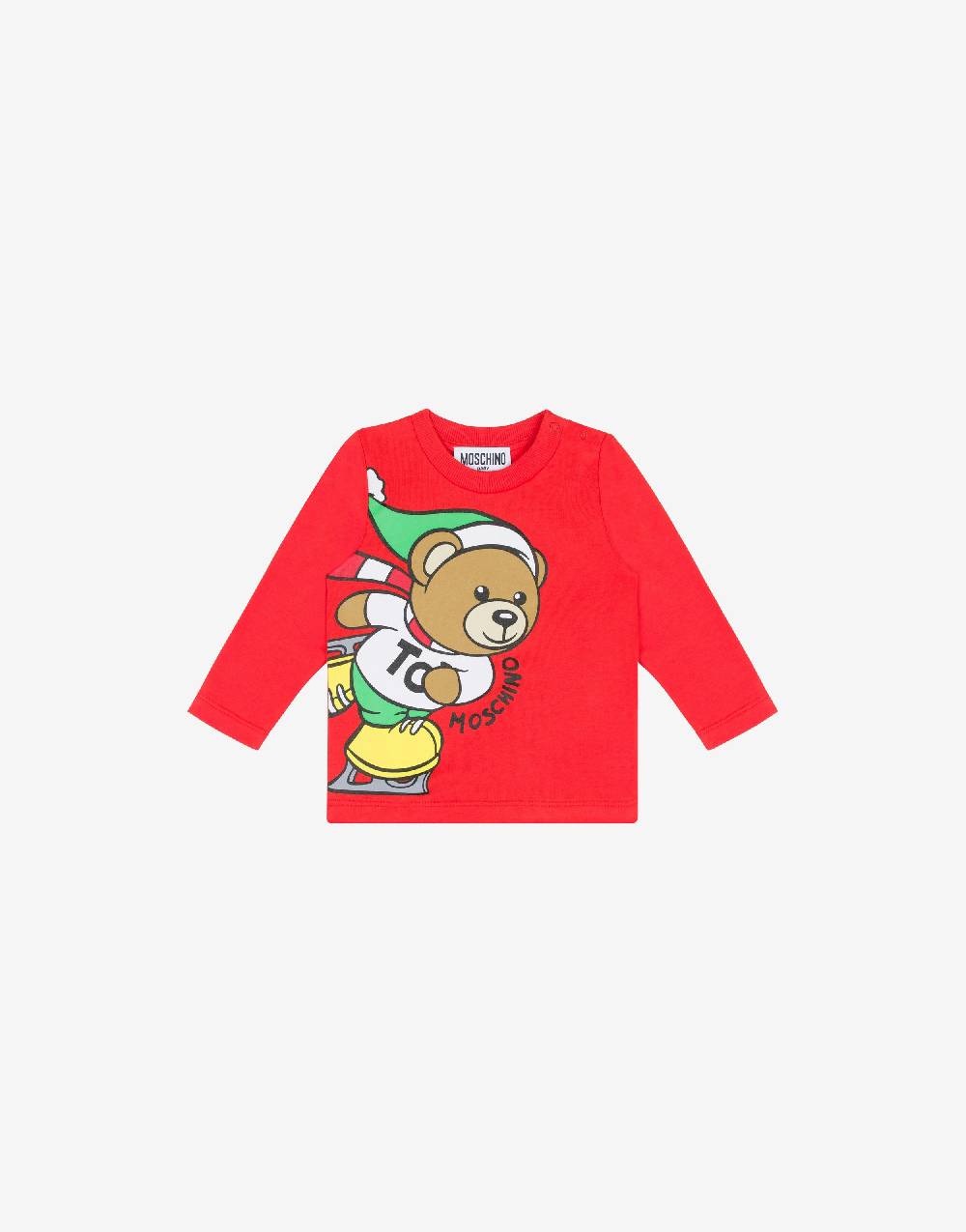 Love Moschino T-shirt in jersey Teddy Holiday Outlet