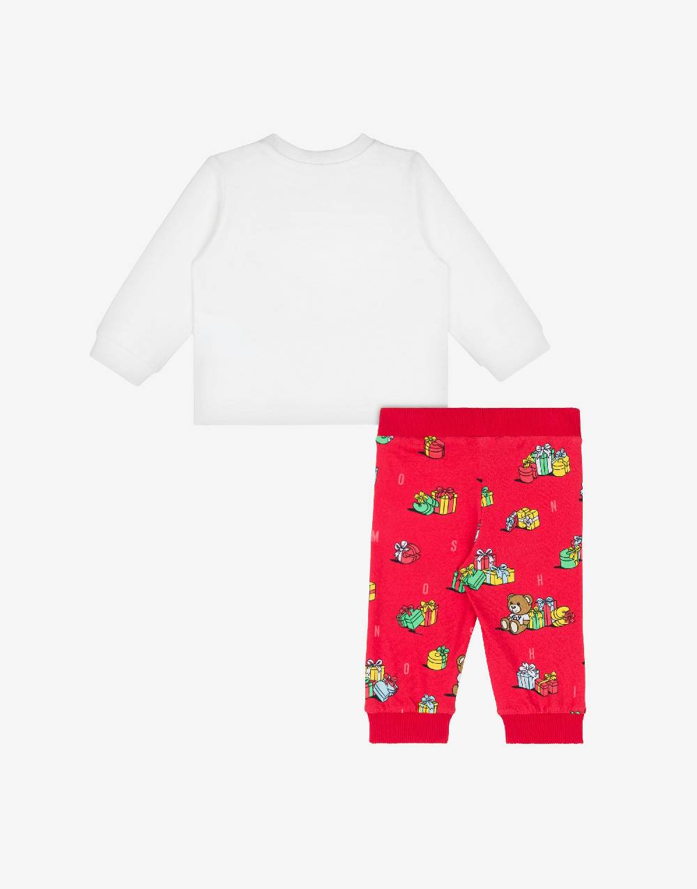 Love Moschino Completo t-shirt e leggings Teddy Holiday Saldi
