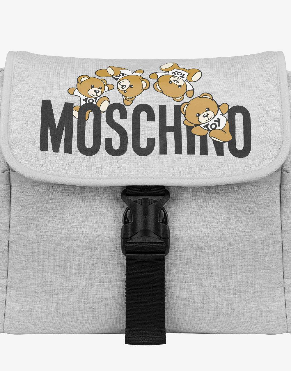 Love Moschino Borsa mamma con fasciatoio Teddy Logo Saldi Di Fabbrica