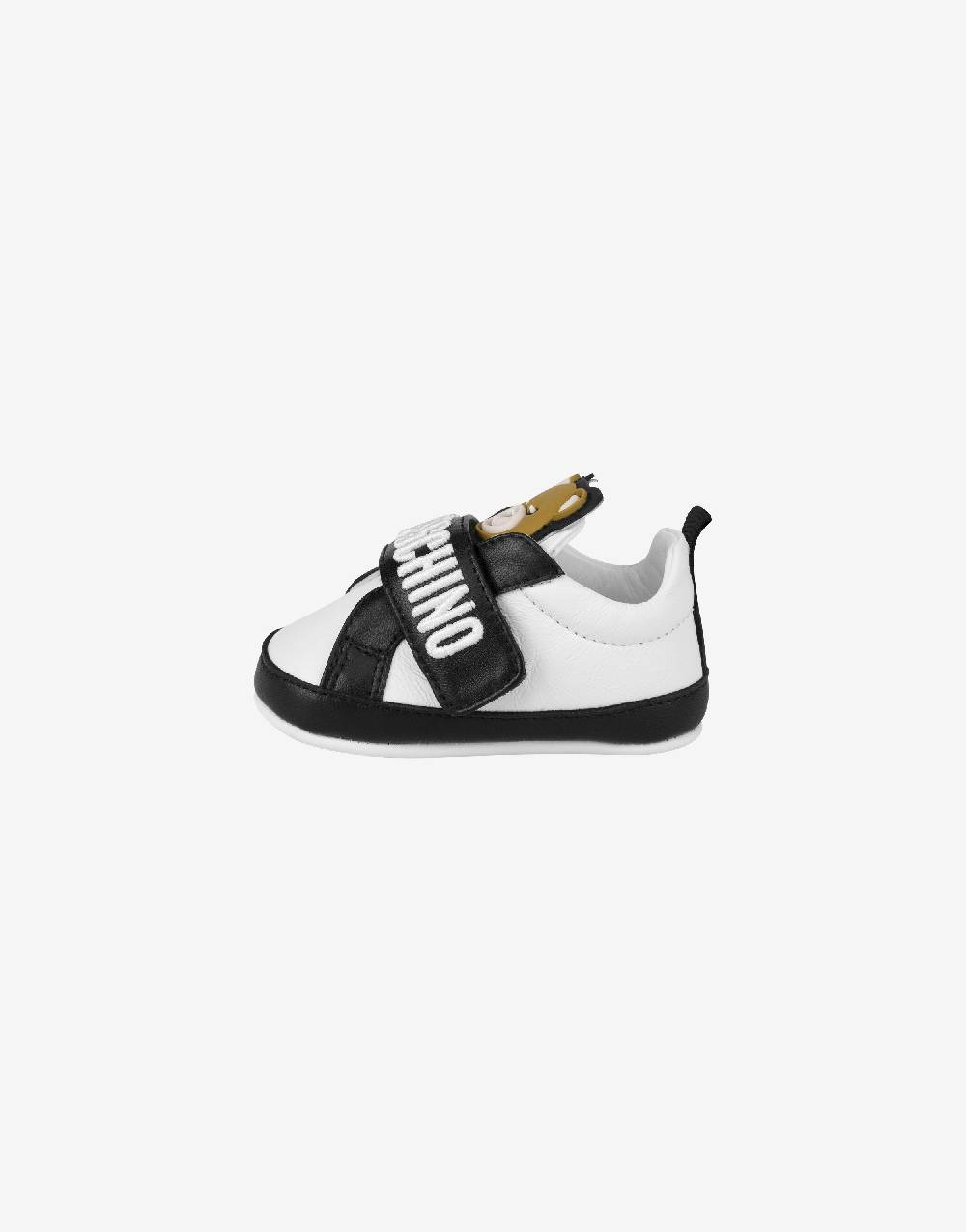 Love Moschino Sneakers in nappa Teddy Patch 2025