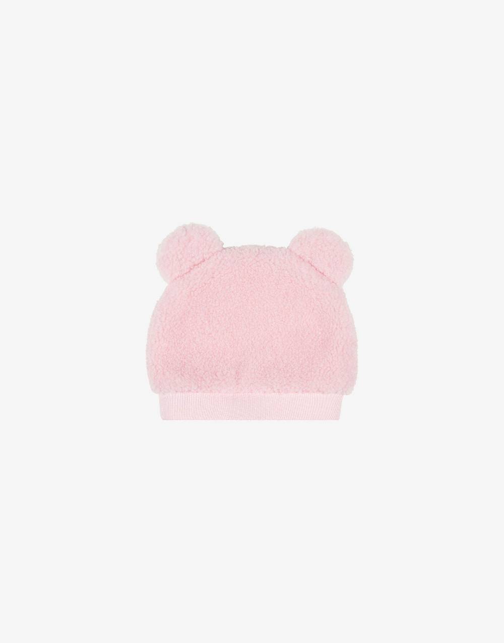 Love Moschino Cappello in tessuto soft Teddy Patch Novità