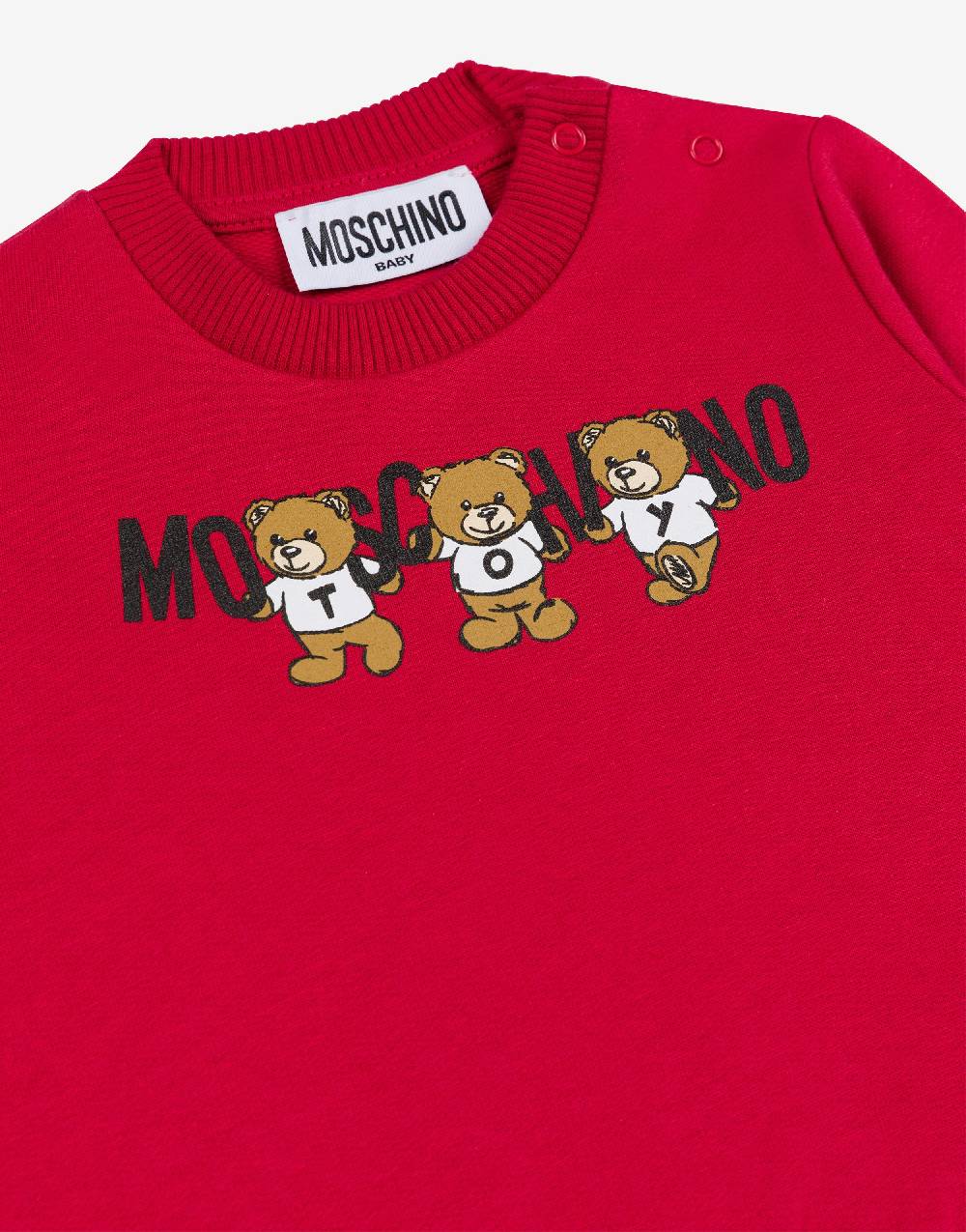 Love Moschino Felpa in cotone Moschino Toy Sconto