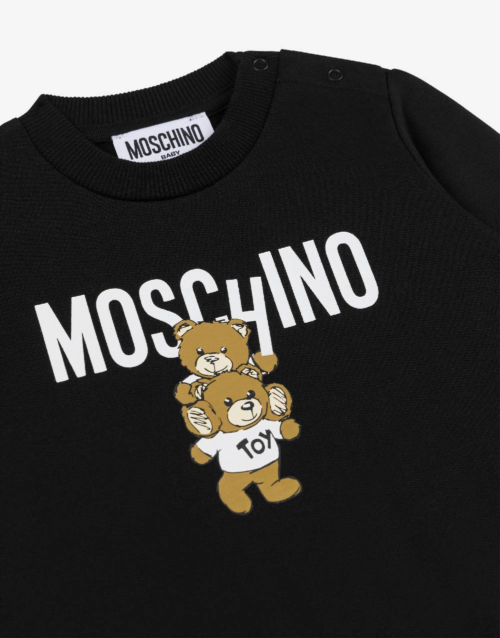 Love Moschino Felpa in cotone Moschino Teddy Bear Vendita Calda