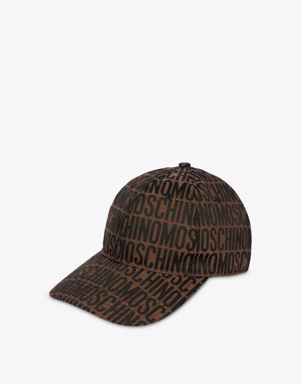 Love Moschino Cappello in nylon Allover Logo In Saldo
