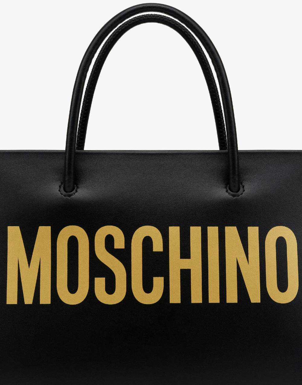 Love Moschino Piccola Shopper in vitello con logo Pezzi Unici