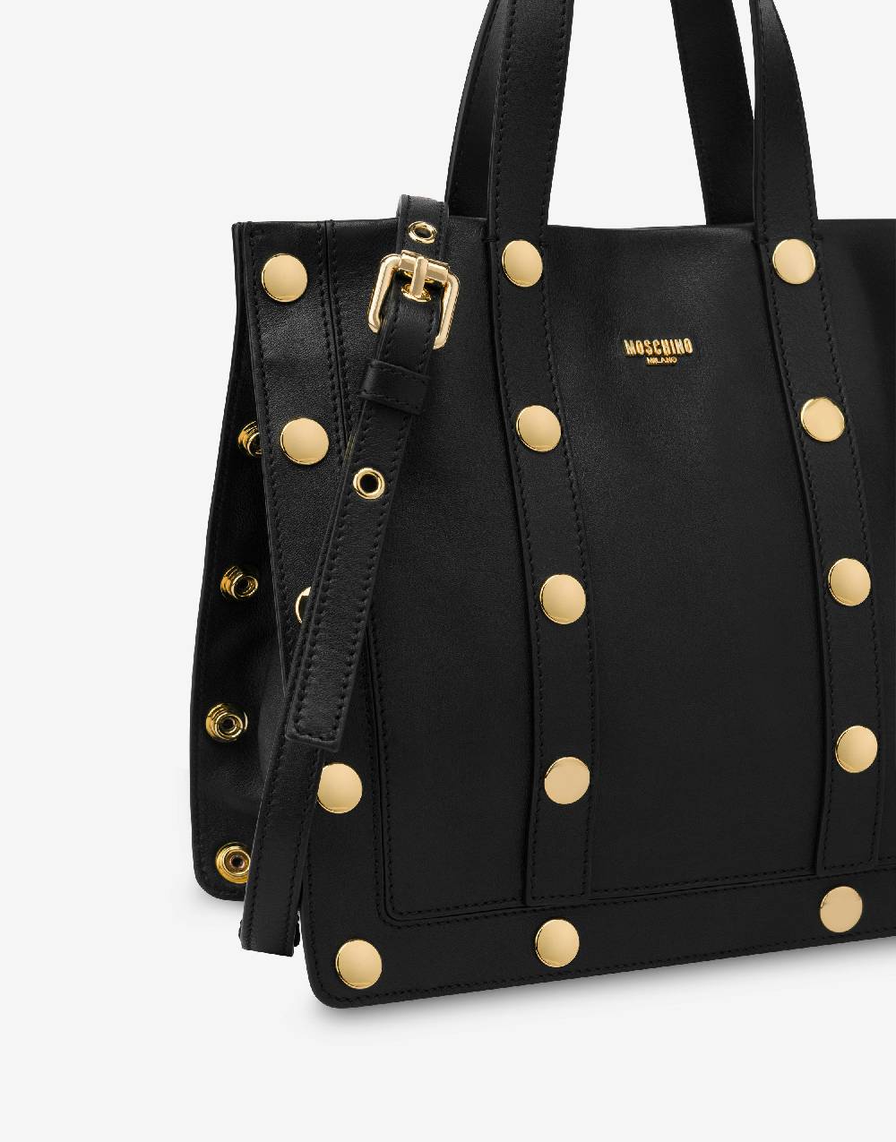 Love Moschino Piccola shopper Snap Buttons Vendita Calda