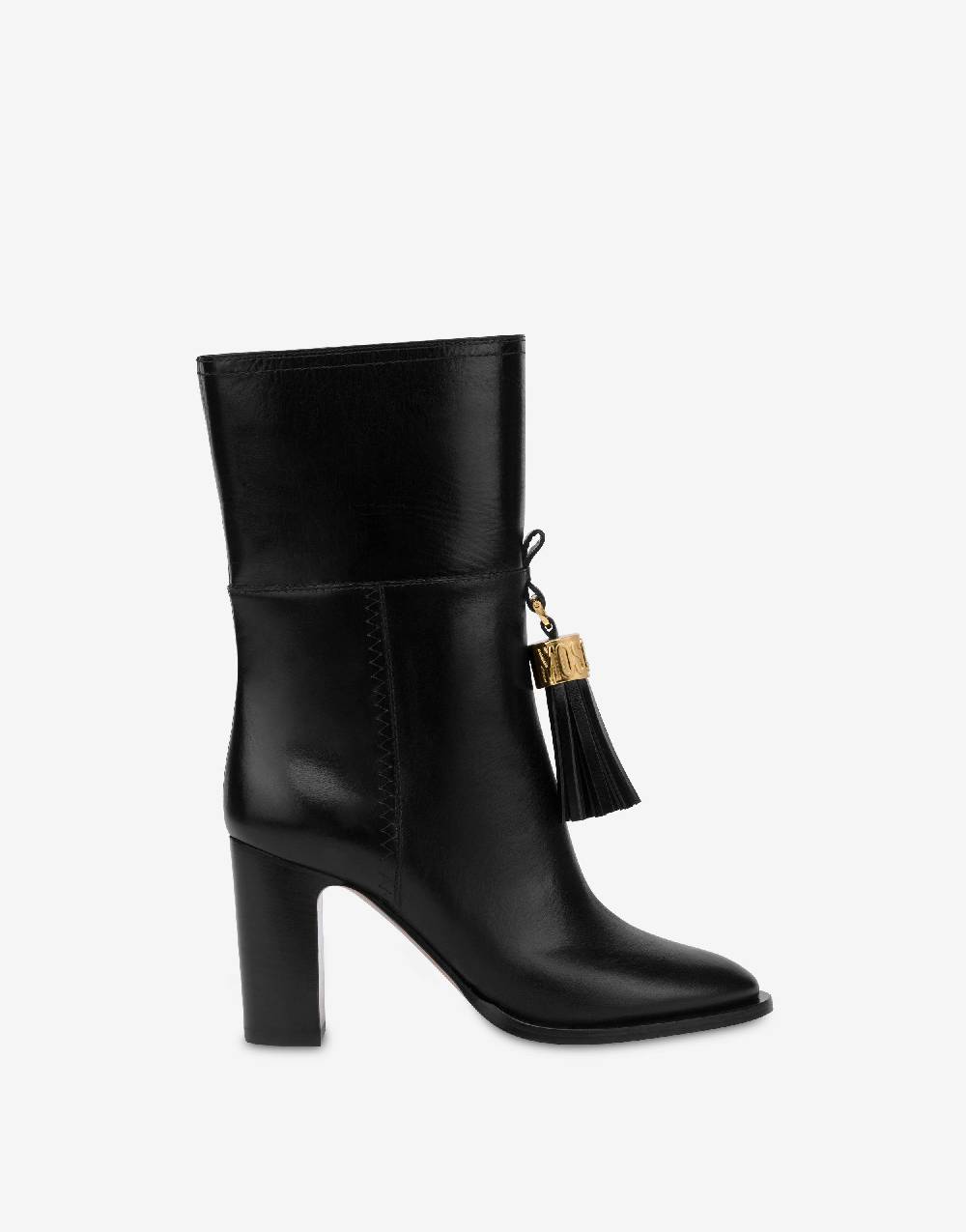 Love Moschino Stivaletti in vitello Metal Tassel Consegna Veloce