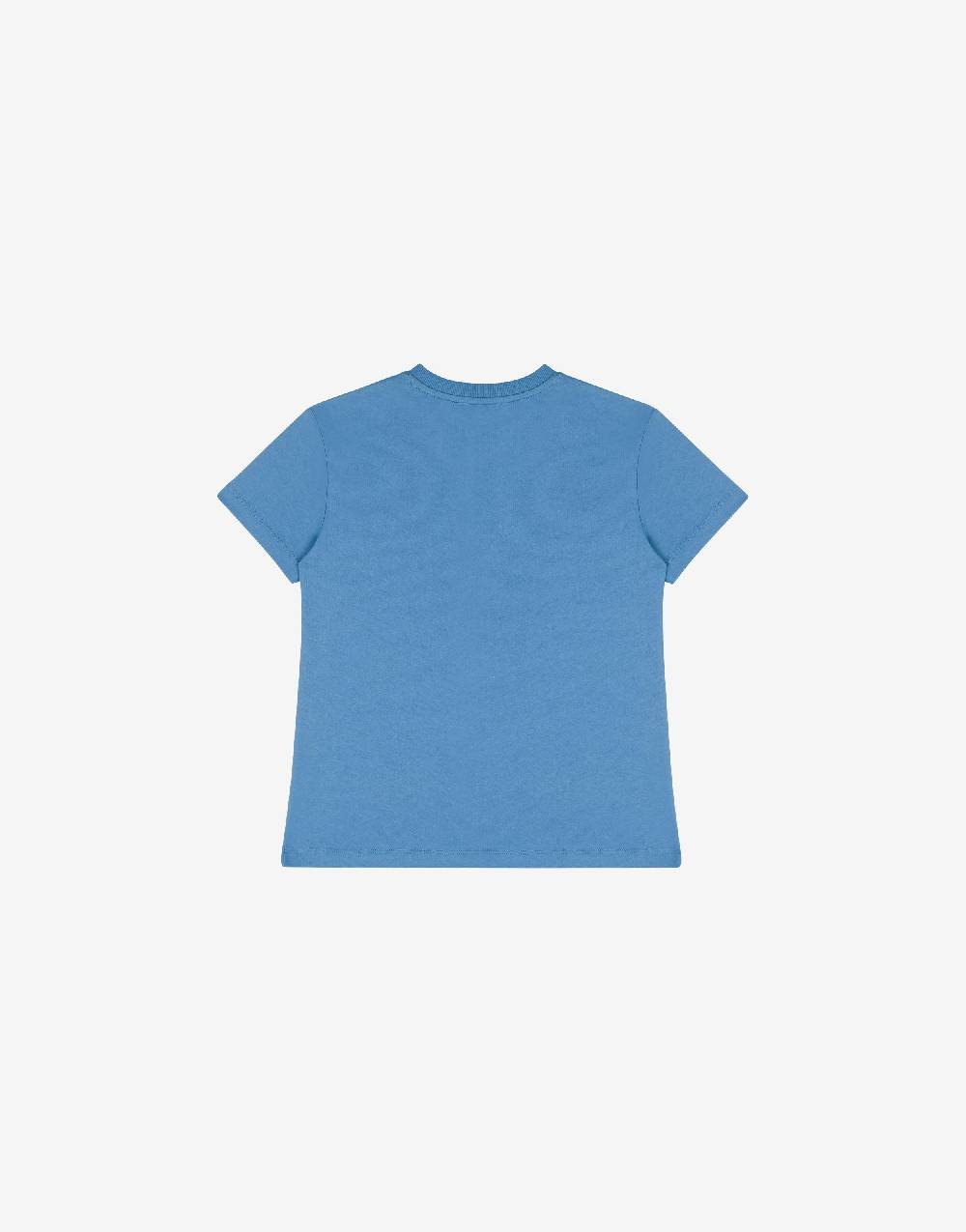 Love Moschino T-shirt in jersey Barcode Patch Fino al 50% di sconto