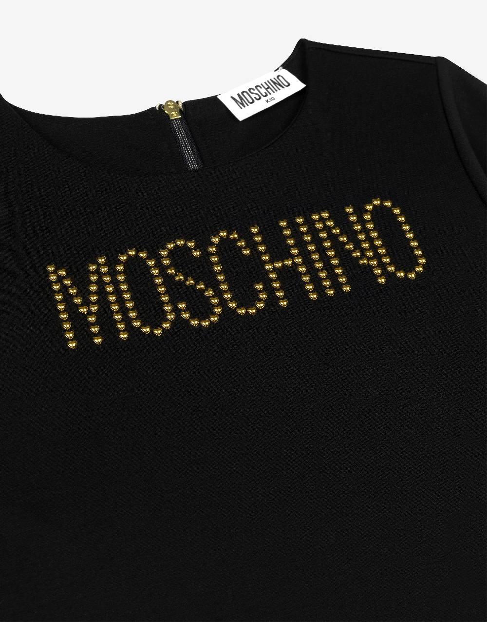 Love Moschino Abito in punto milano Studded Logo In Saldo