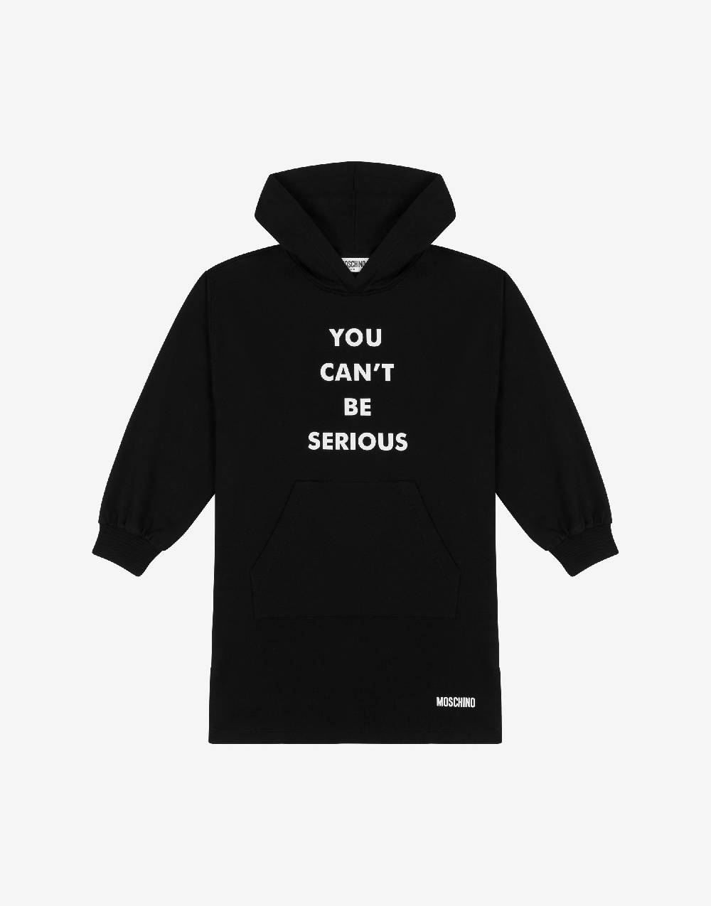 Love Moschino Abito in felpa You Can't Be Serious Limitato a 3 giorni