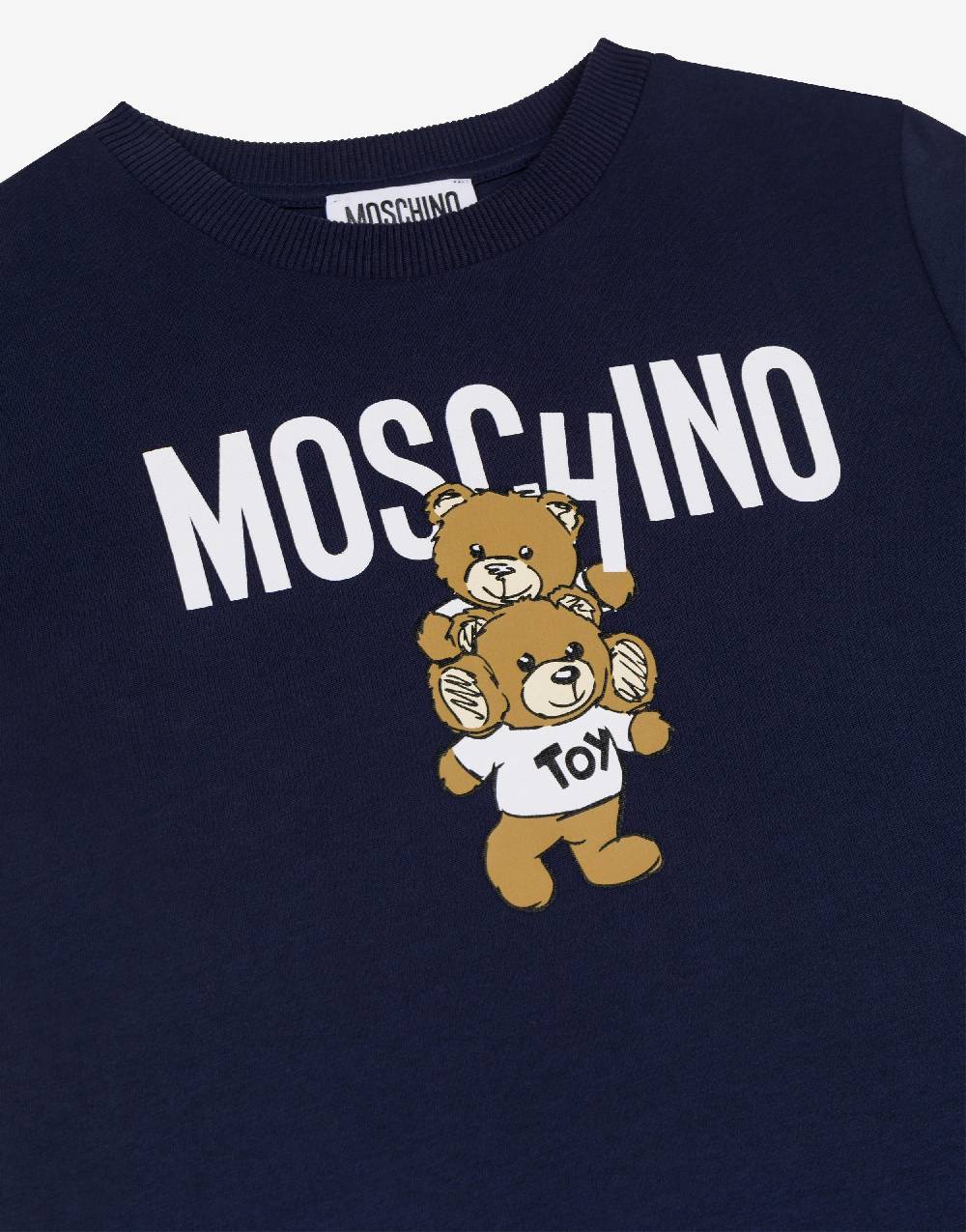Love Moschino T-shirt in jersey Teddy Logo Pezzi Unici