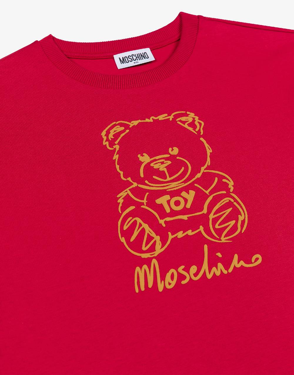 Love Moschino T-shirt in jersey Teddy Print Negozi Online