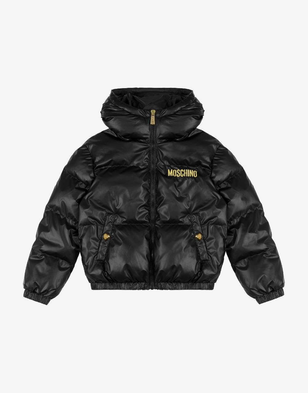 Love Moschino Piumino in nylon Logo Embroidery Shopping Online
