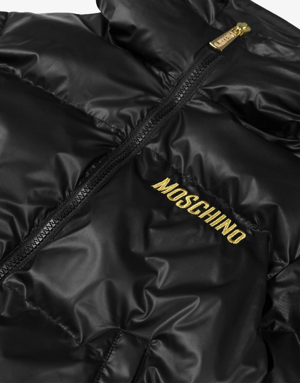Love Moschino Piumino in nylon Logo Embroidery Shopping Online