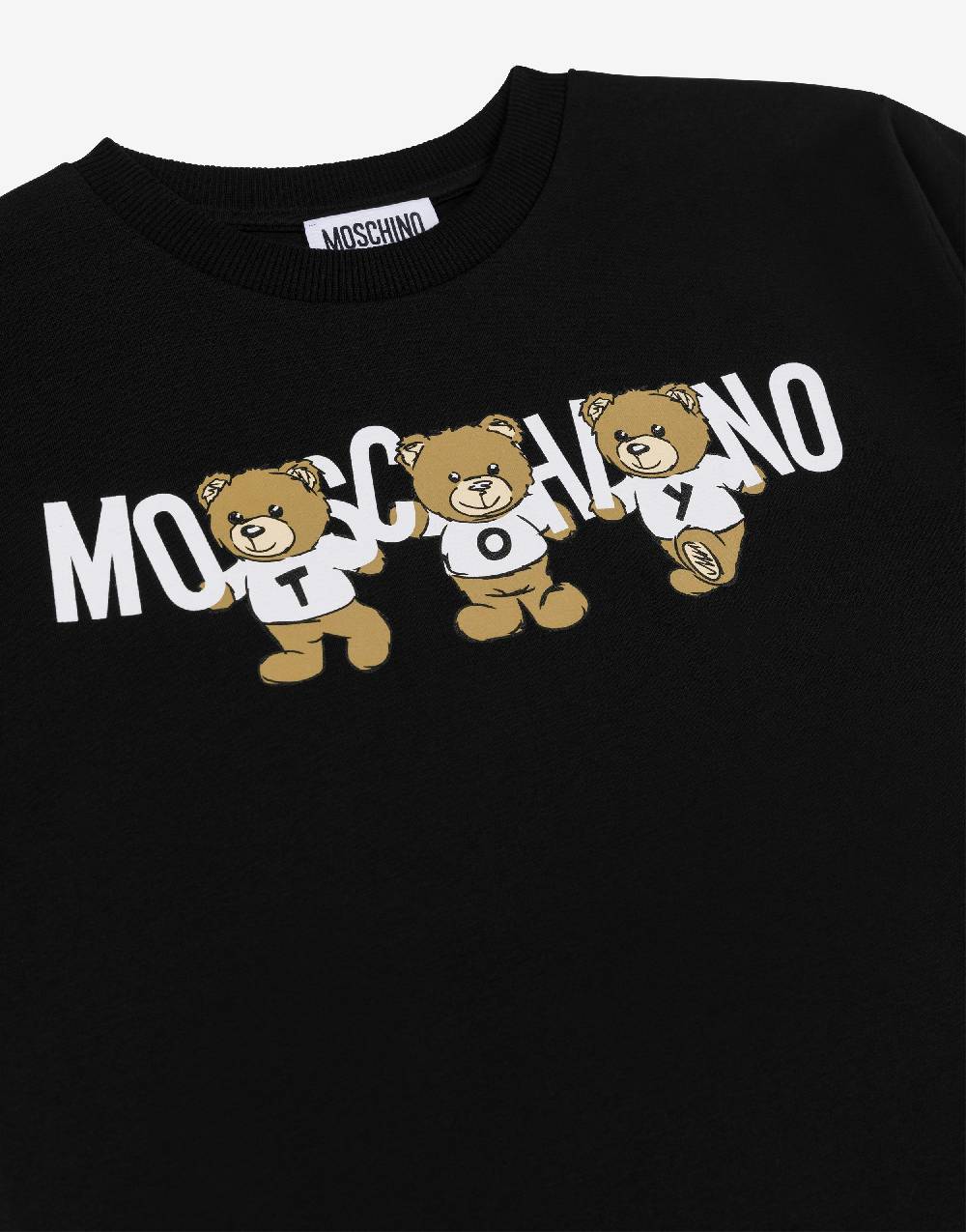Love Moschino Maxi t-shirt in jersey Moschino Toy In Vendita