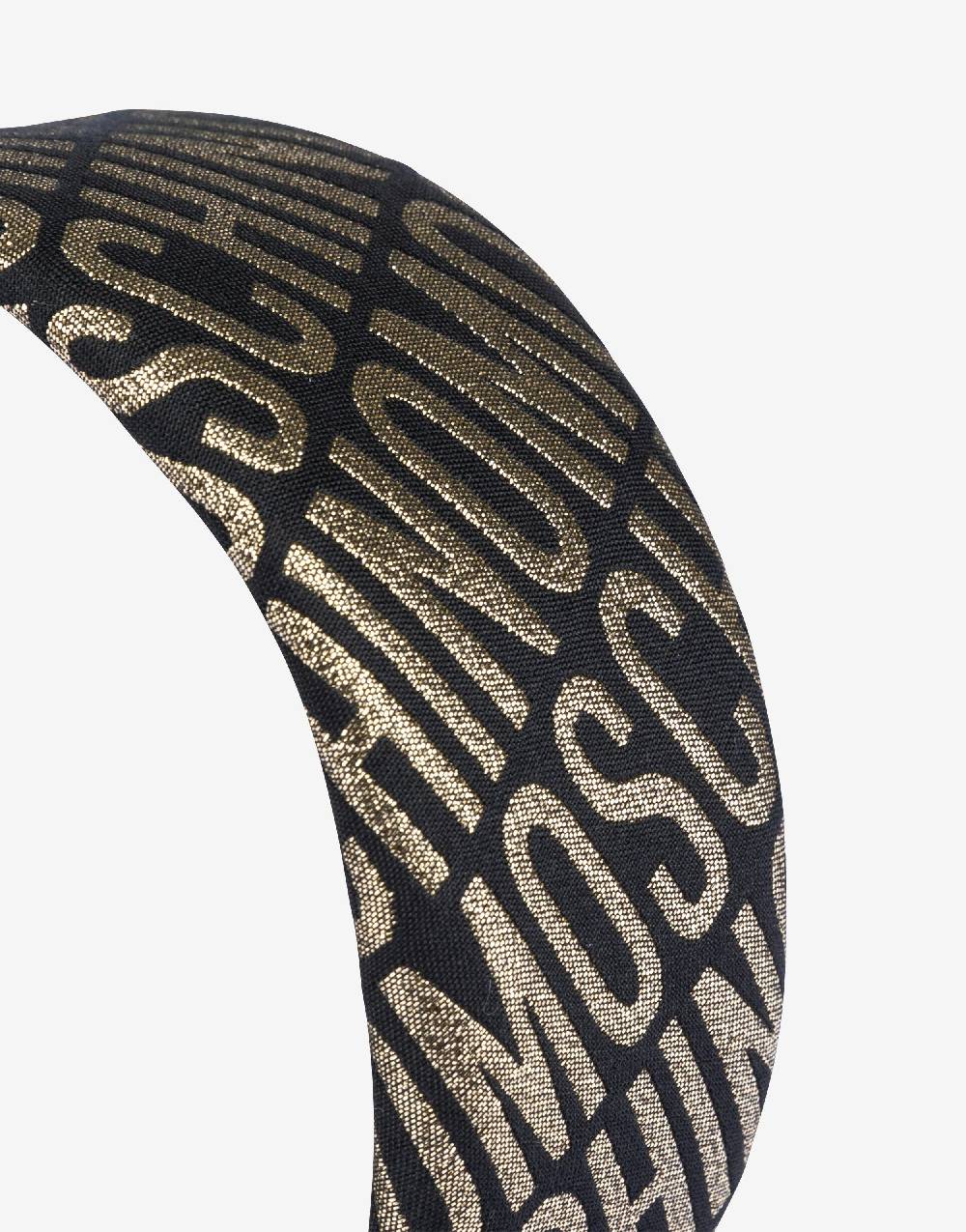 Love Moschino Cerchietto Allover Jacquard Logo Prezzo di fabbrica
