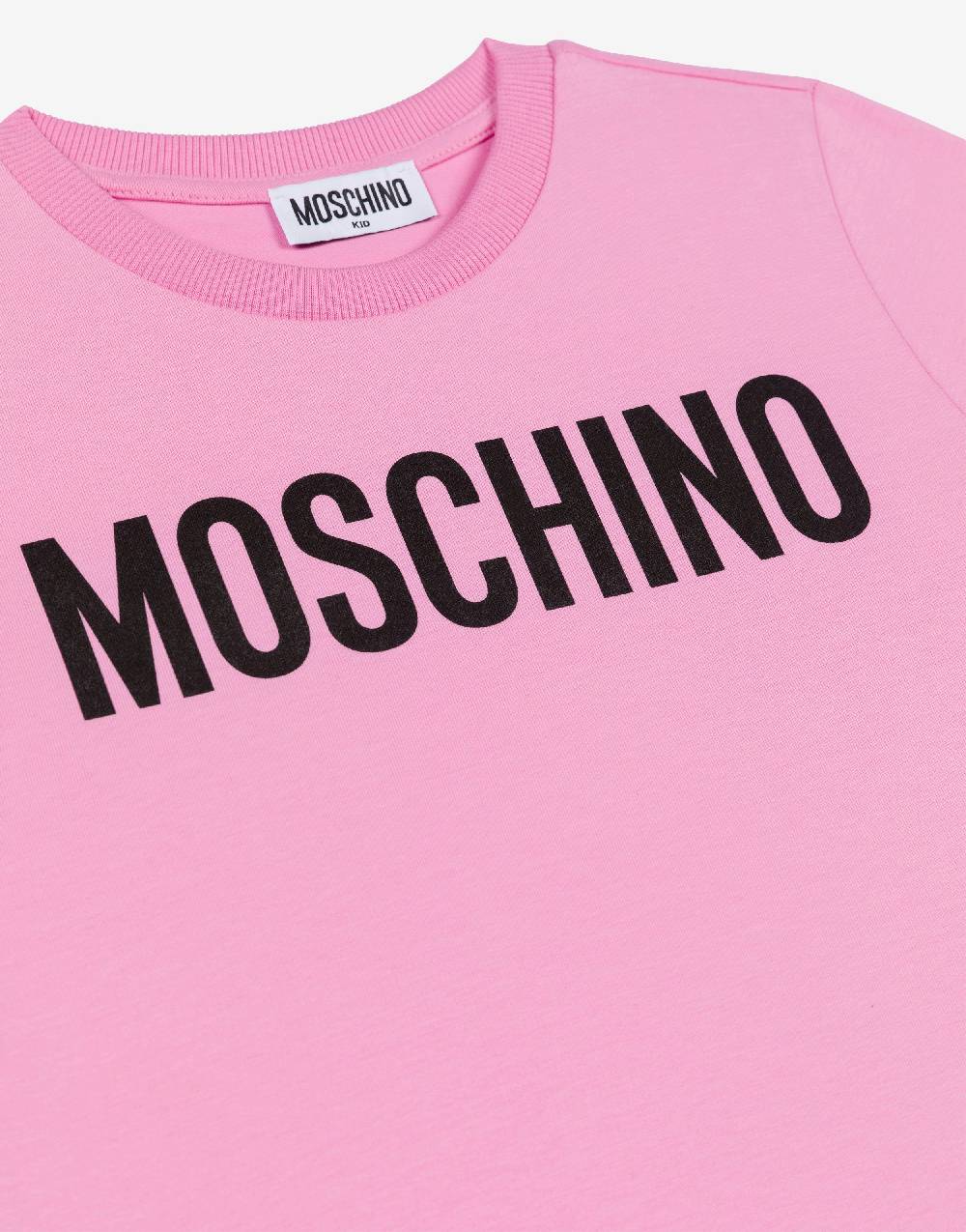 Love Moschino T-shirt in jersey Lettering Logo Comprare a buon mercato
