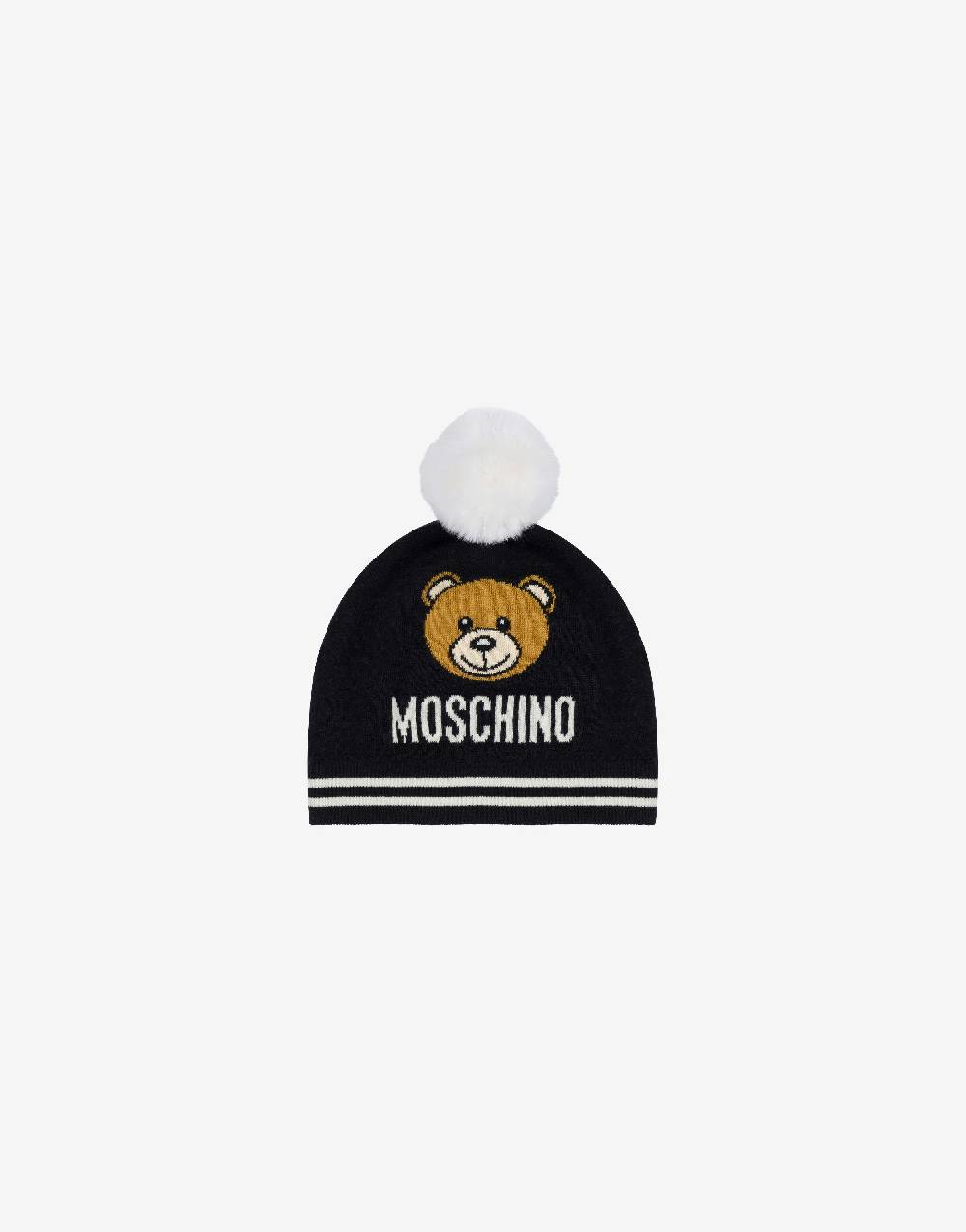 Love Moschino Cappello in maglia Moschino Teddy Bear Offerta Giorno del Papà