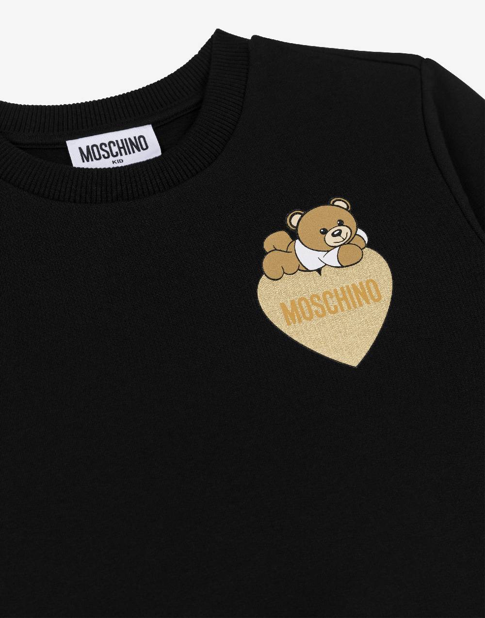 Love Moschino Felpa in cotone Lovely Teddy Bear Latest fashion