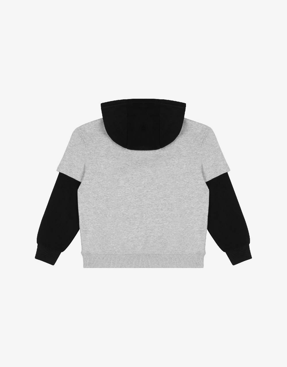 Love Moschino Felpa con cappuccio Upside Down Logo Offerta temporanea