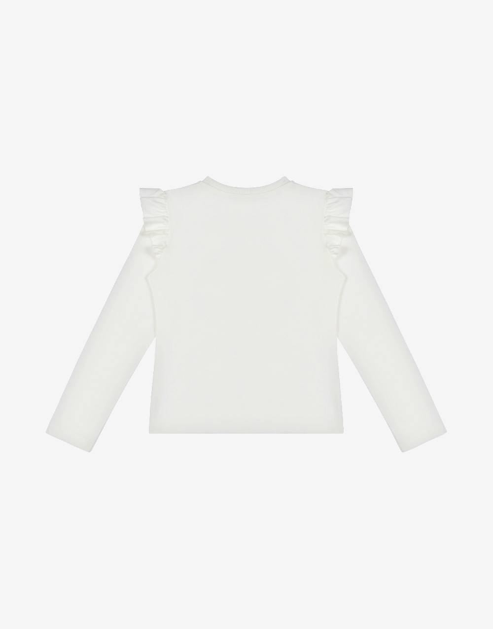 Love Moschino T-shirt con ruches Lovely Teddy Bear Offerte esclusive