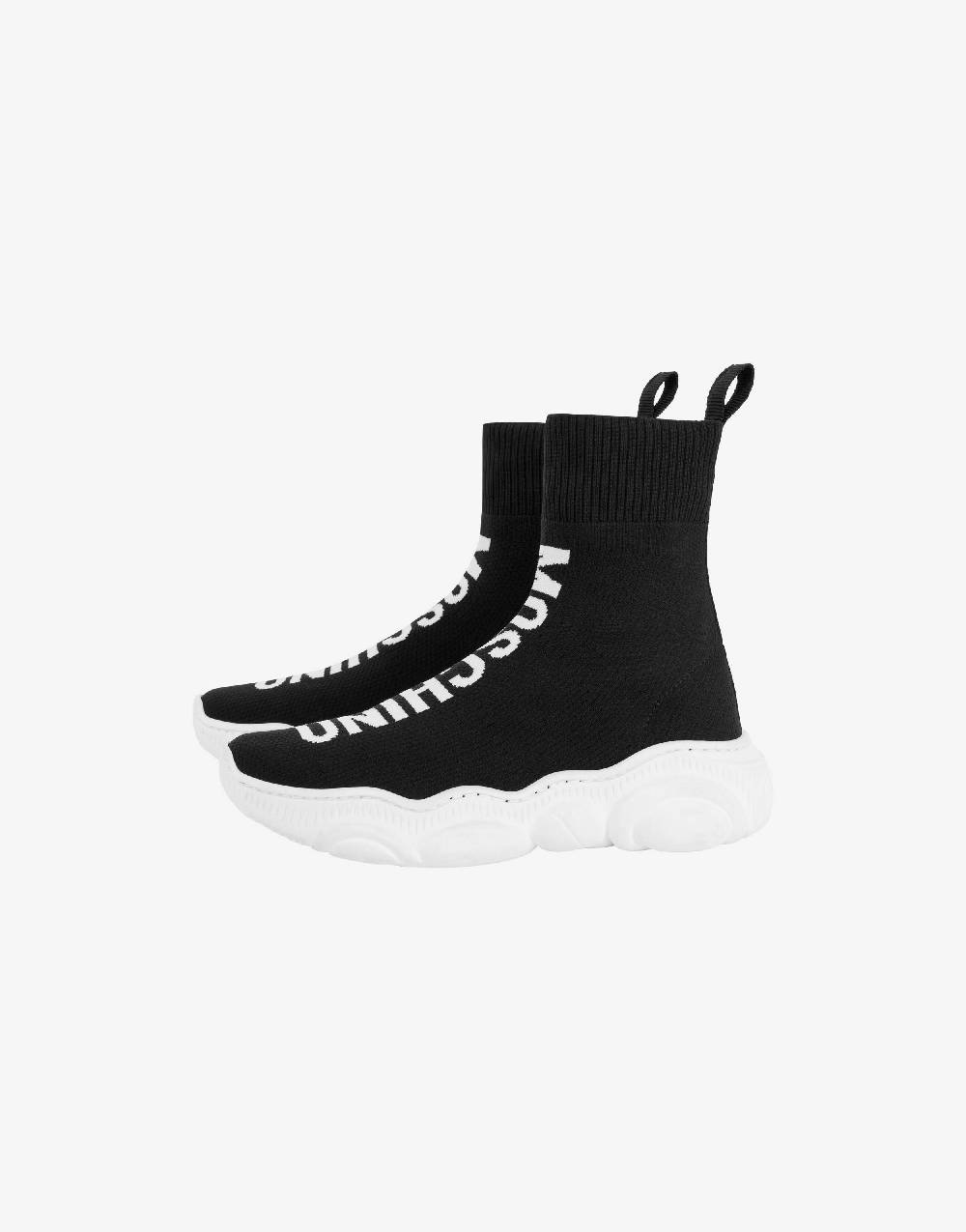 Love Moschino Sock sneakers Teddy Shoes con maxi logo