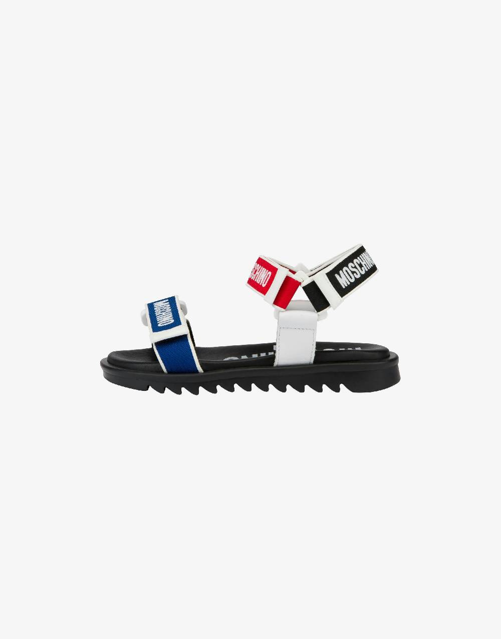 Love Moschino Sandali bassi con strap e loghi Ultimi tre giorni