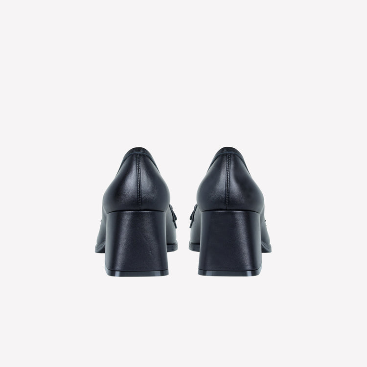 Roberto Festa MOCASSINO IN NAPPA NERO CON ACCESSORIO PERLA GERT Sconto