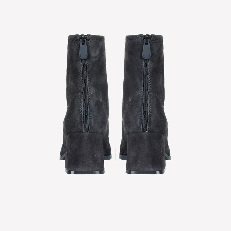 Roberto Festa ANKLE BOOT IN CAMOSCIO ASFALTO YLARIA Sconto di tempo limitato