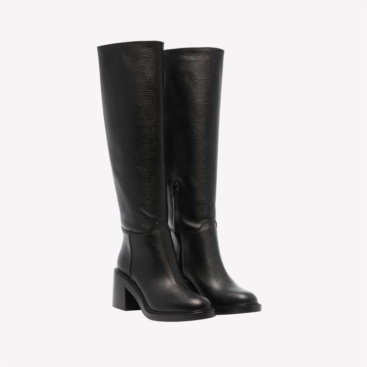 Roberto Festa STIVALE IN VITELLO BOTTALATO NERO TANNERY Online Outlet