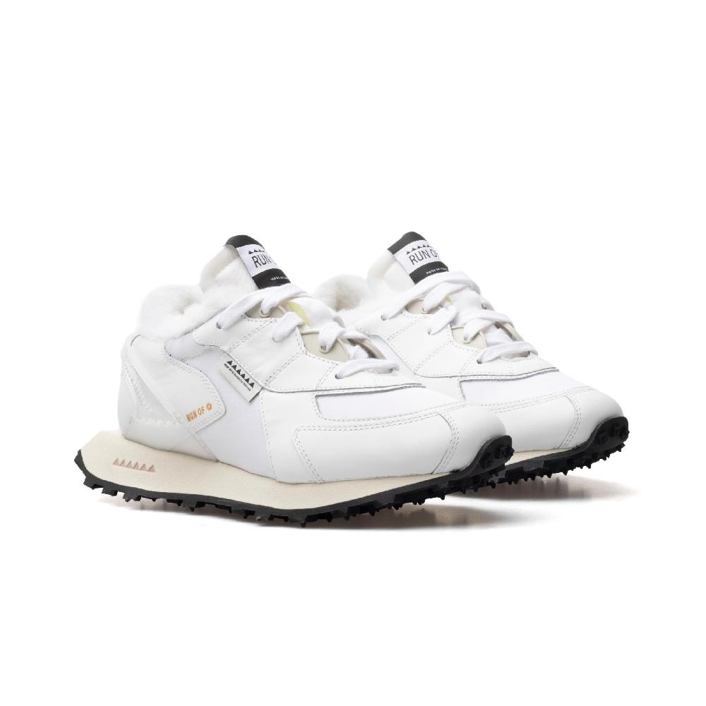 RUN OF Artic SH sneakers in pelle shearling e nylon web ufficiale In Saldo
