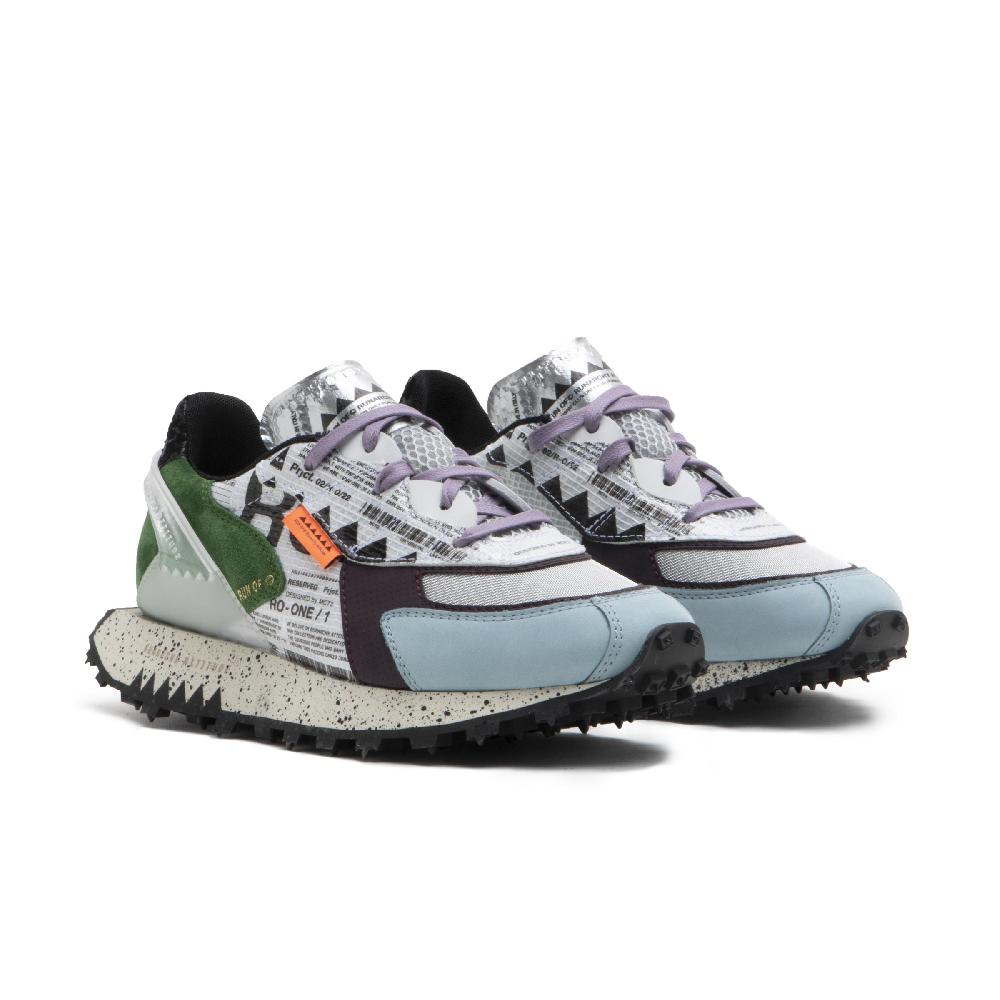 RUN OF Ro1 Blood sneakers in pelle nylon pelle scamosciata e rete 2025